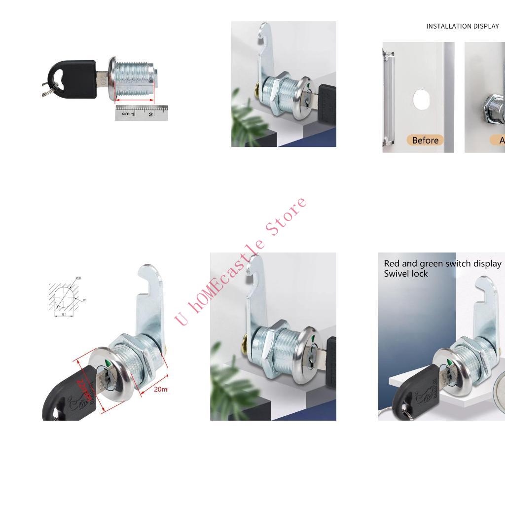 Furniture Hardware Locks - 63HF 2 conjuntos gavetas com trava