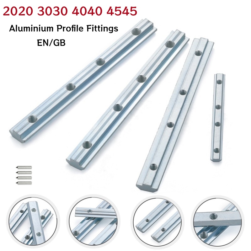 Corner Bracket Angle - Conector Interno Reto para Perfis de