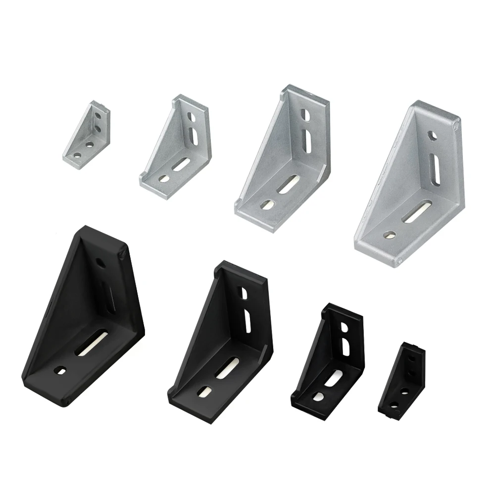 Corner Bracket Angle - 8 Pçs/lote 2040 3060 4080 Ângulo