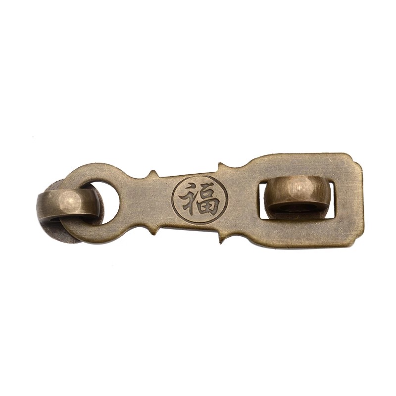 Furniture Hardware Locks - Fu porta de móveis latão ferrolho