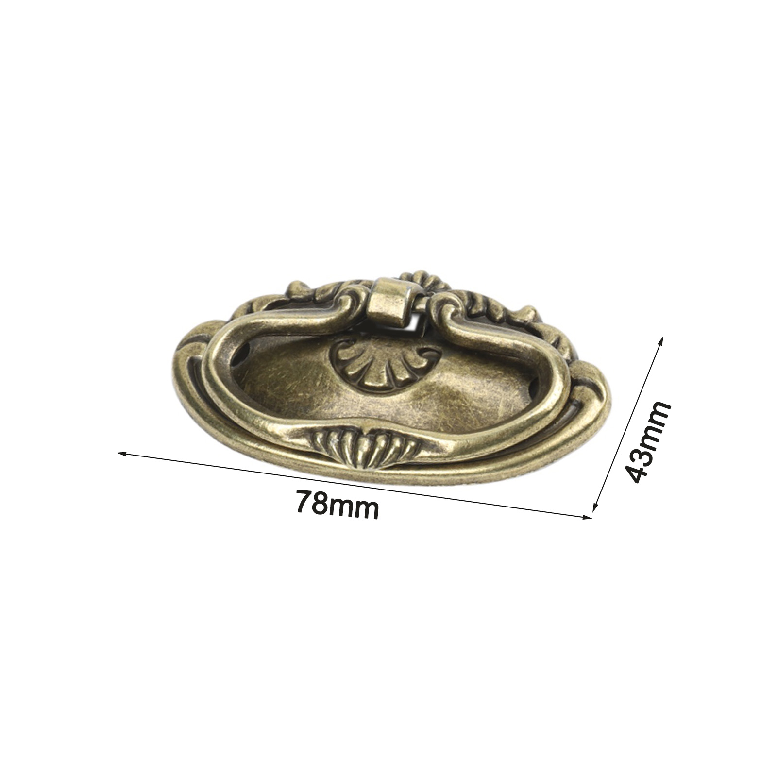 Unique Furniture Hardware - Puxadores de bronze para móveis, puxadores
