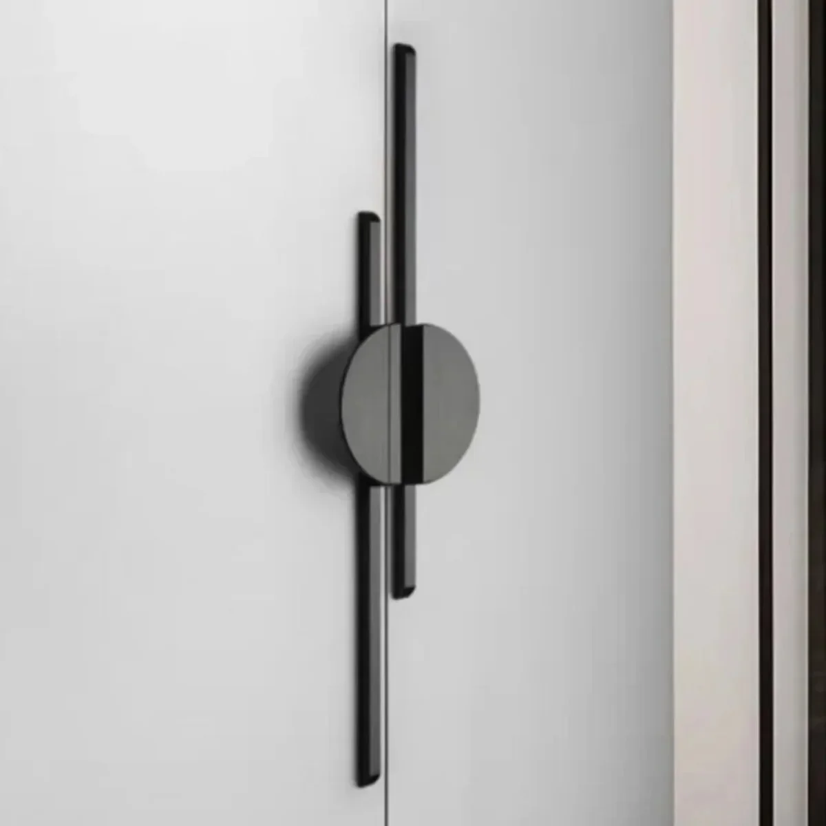 Restoration Hardware Furniture Used - Puxadores de Móveis Semicirculares Estilo Minimalista