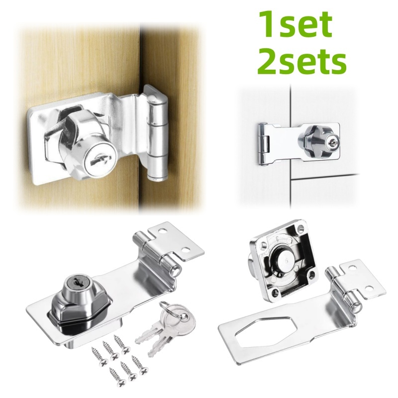 Furniture Hardware Locks - 1/2 conjuntos de fechadura de segurança