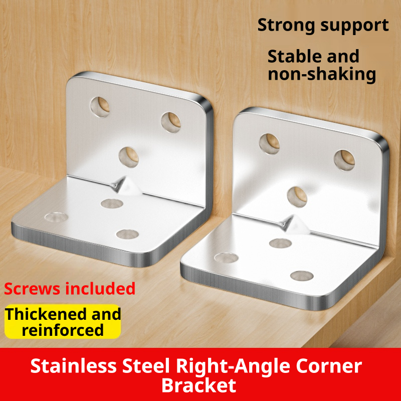 Corner Bracket Angle - Suportes de Canto em Aço Inoxidável