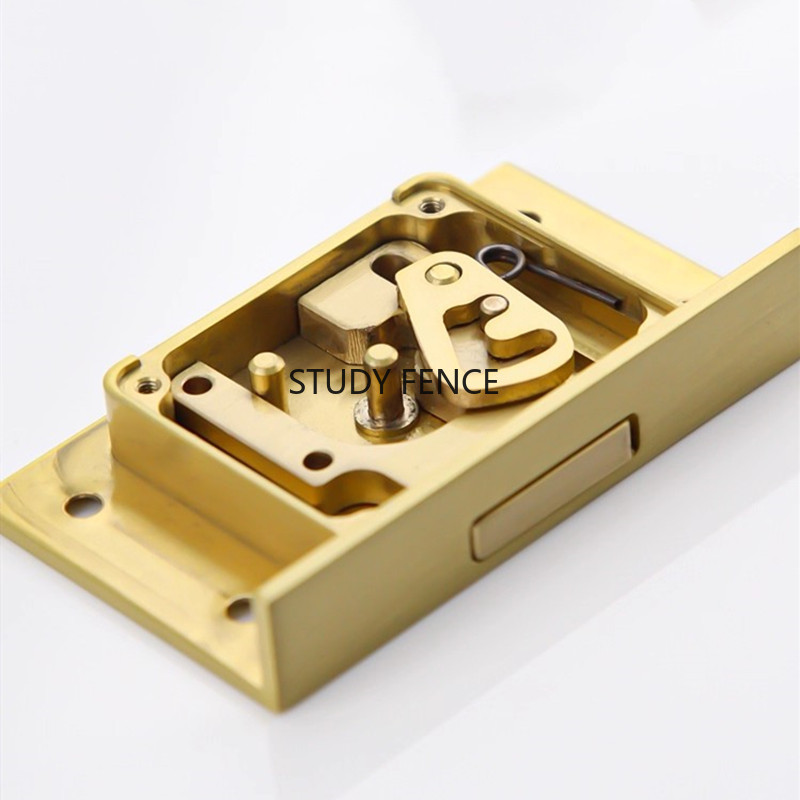Furniture Hardware Locks - Fechadura de gaveta de metal antigo,