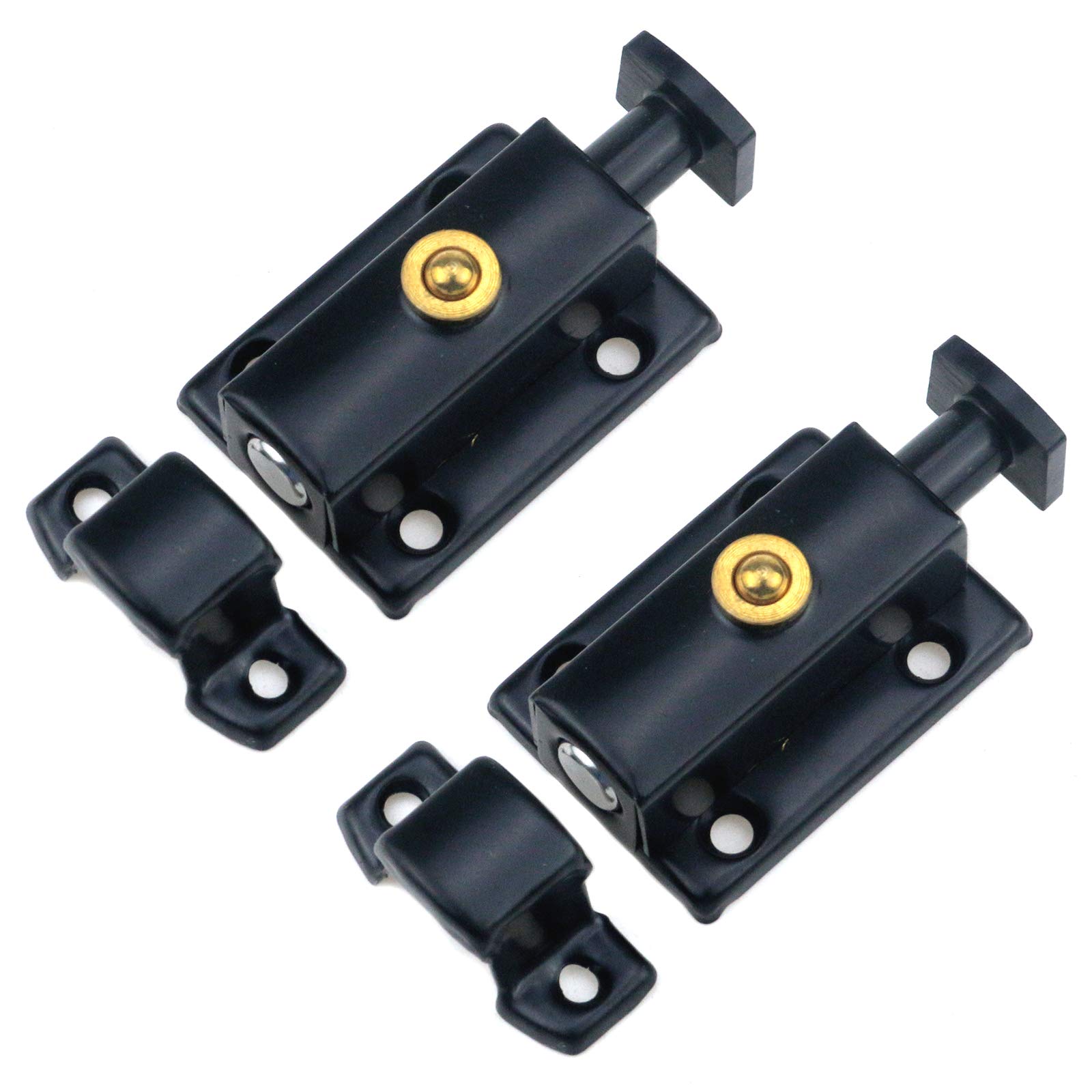 Barrel Bolt Slide - Travas de portão de aço inoxidável,