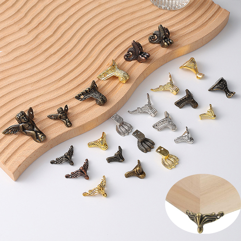 Antique Zinc Alloy Jewelry Che - Corner Bracket Angle avaliação e preço