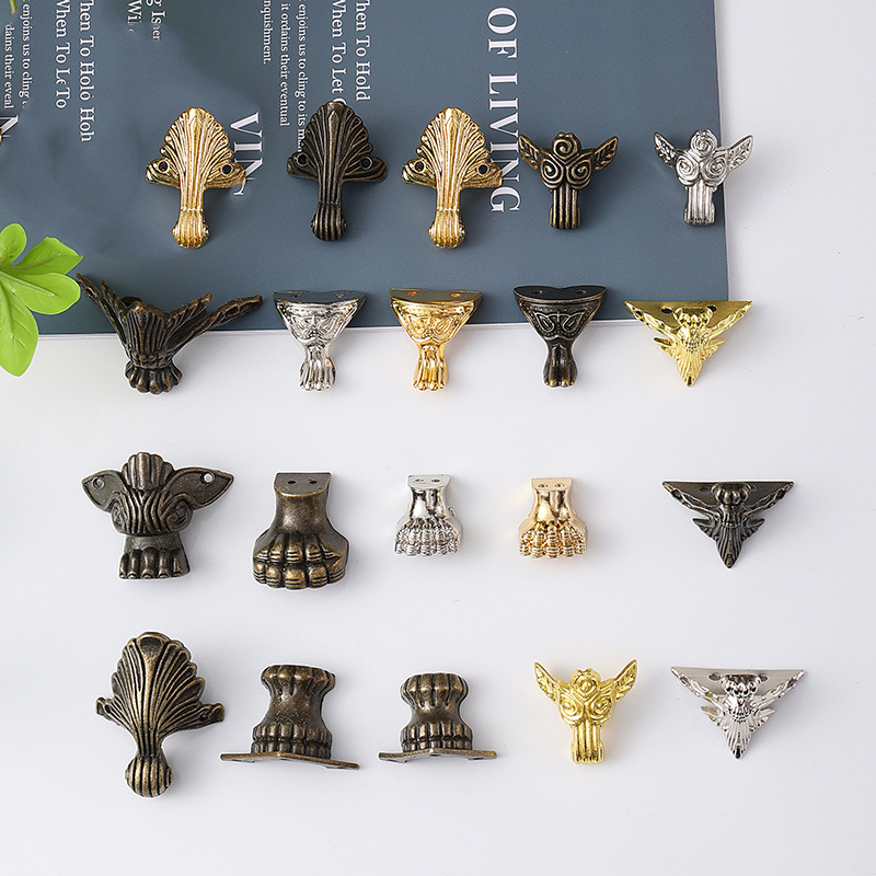 Antique Zinc Alloy Jewelry Che - Corner Bracket Angle avaliação e preço