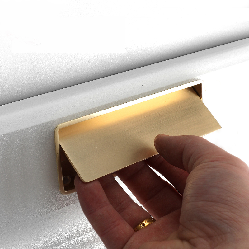 Puxador de Porta Oculto para A - Restoration Hardware Furniture Used avaliação e preço