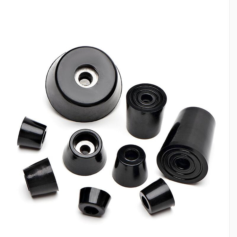 Pés de Borracha Pretos Antider - Cabinet Hinge Overlay avaliação e preço