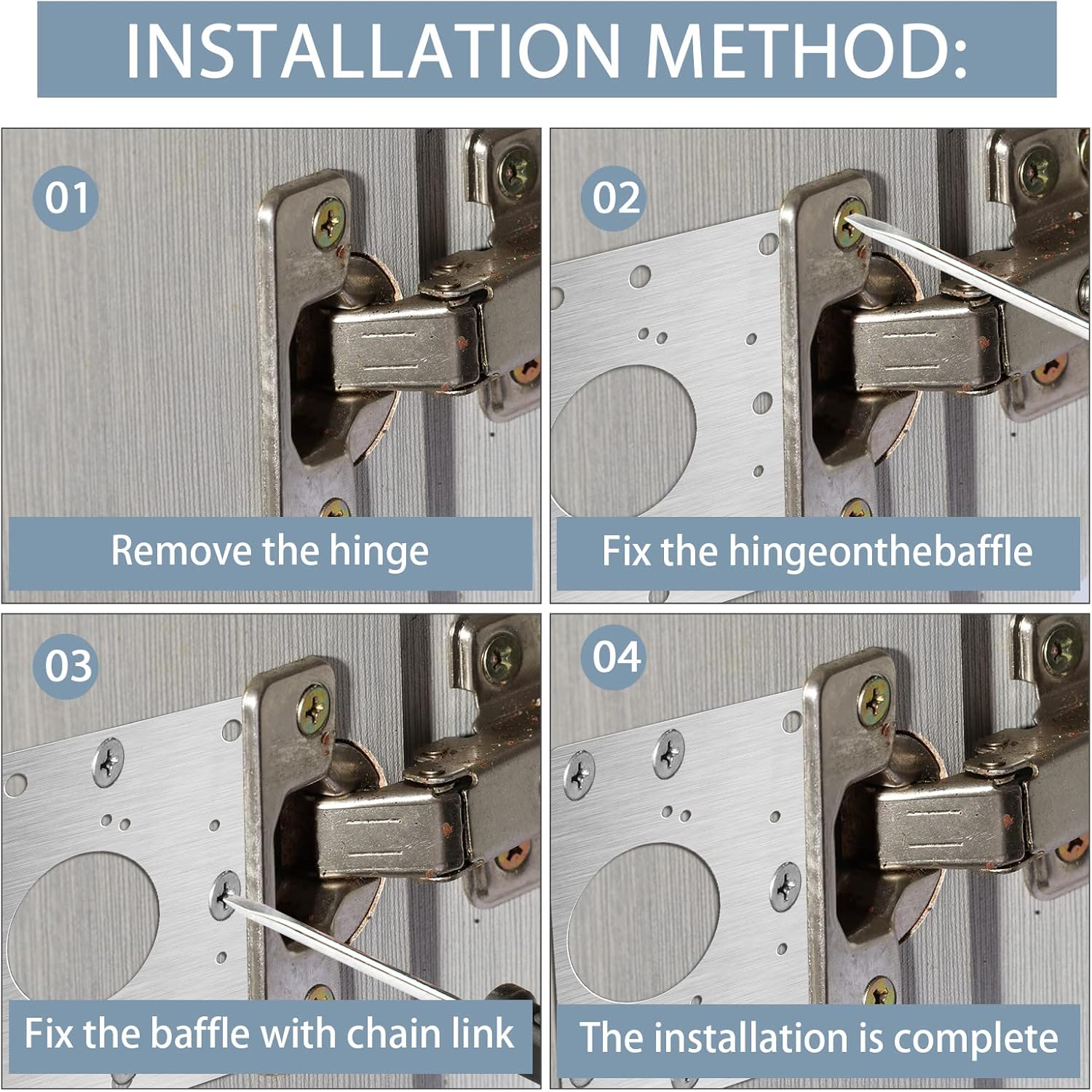 Kit de Reparo de Dobradiças pa - Cabinet Hinge Overlay avaliação e preço
