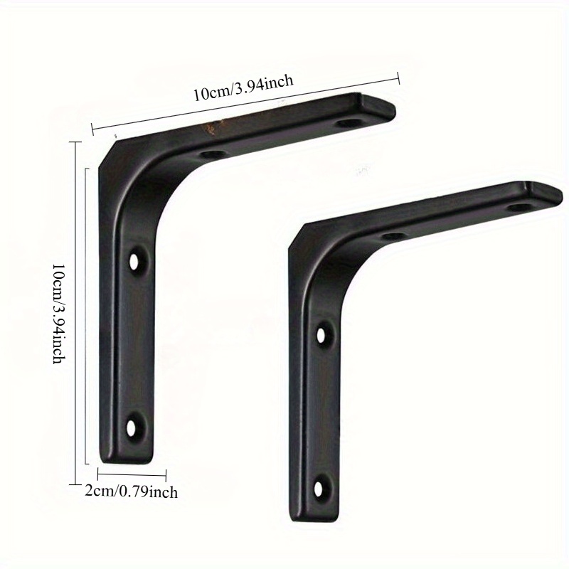2 Suportes de Prateleira de Fe - Corner Bracket Angle avaliação e preço