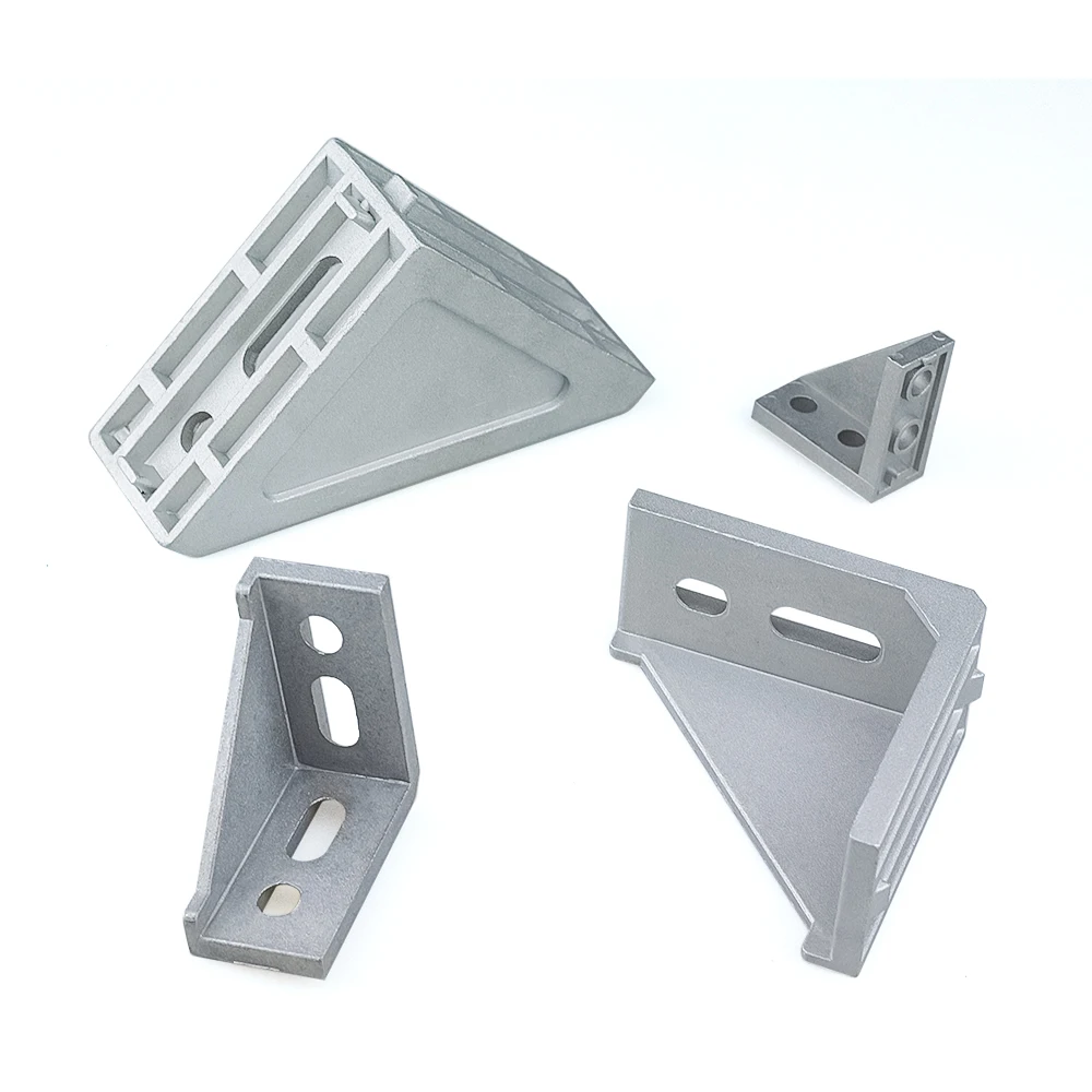 8 Pçs/lote 2040 3060 4080 Ângu - Corner Bracket Angle avaliação e preço