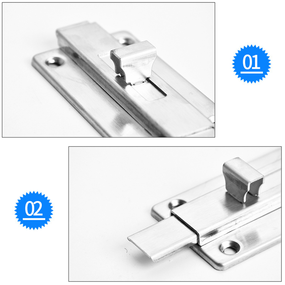 Double-Ended aço inoxidável po - Barrel Bolt Slide avaliação e preço