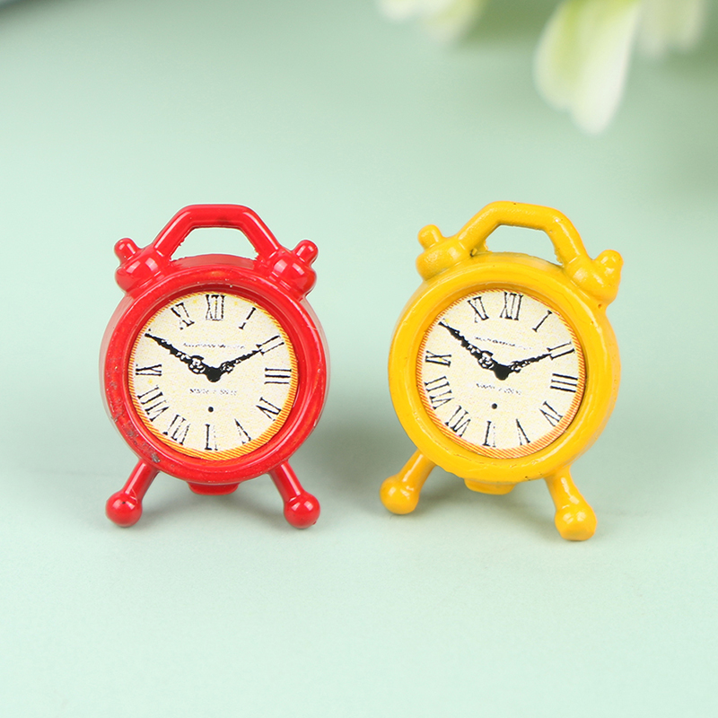 1pc escala 1:12 despertador bo - Home Furniture & Hardware Trading avaliação e preço