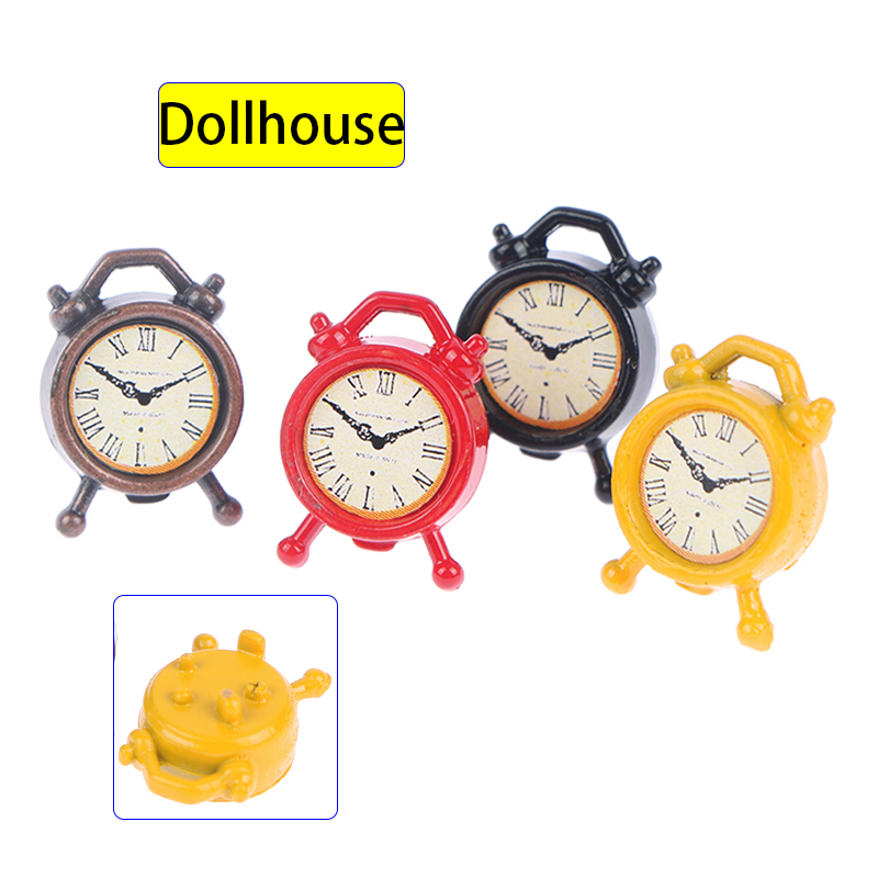 1pc escala 1:12 despertador bo - Home Furniture & Hardware Trading avaliação e preço