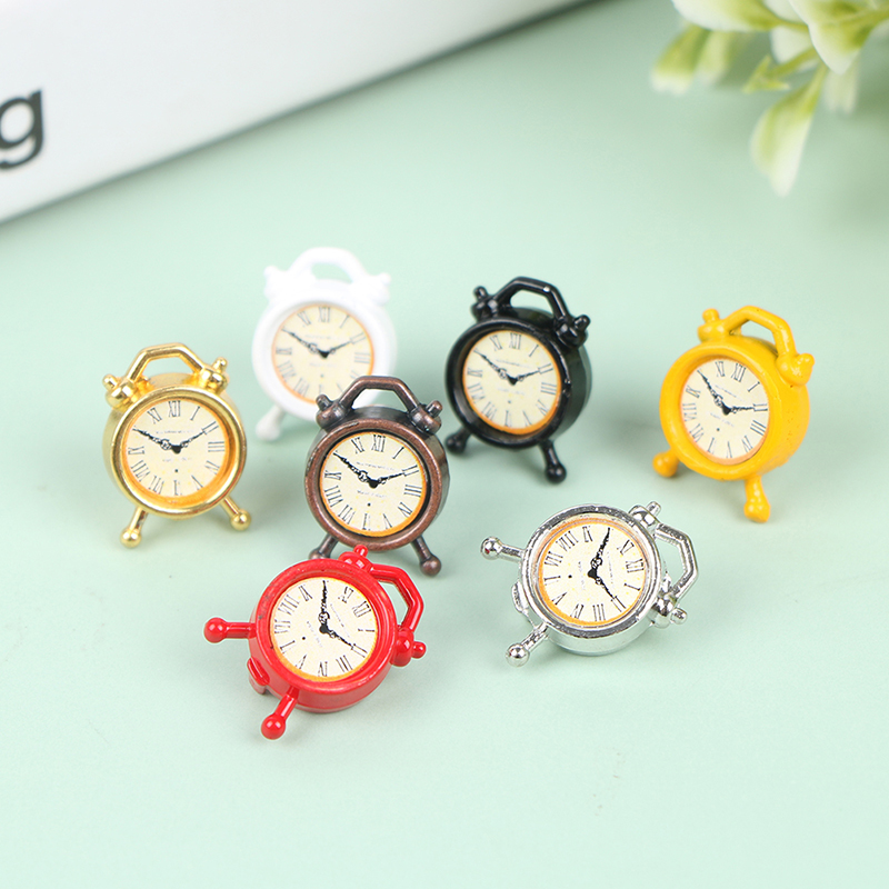 1pc escala 1:12 despertador bo - Home Furniture & Hardware Trading avaliação e preço