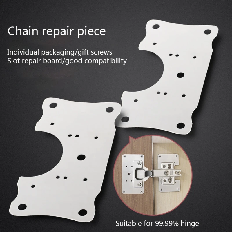 4 pçs placa reparo da dobradiç - Cabinet Hinge Overlay avaliação e preço