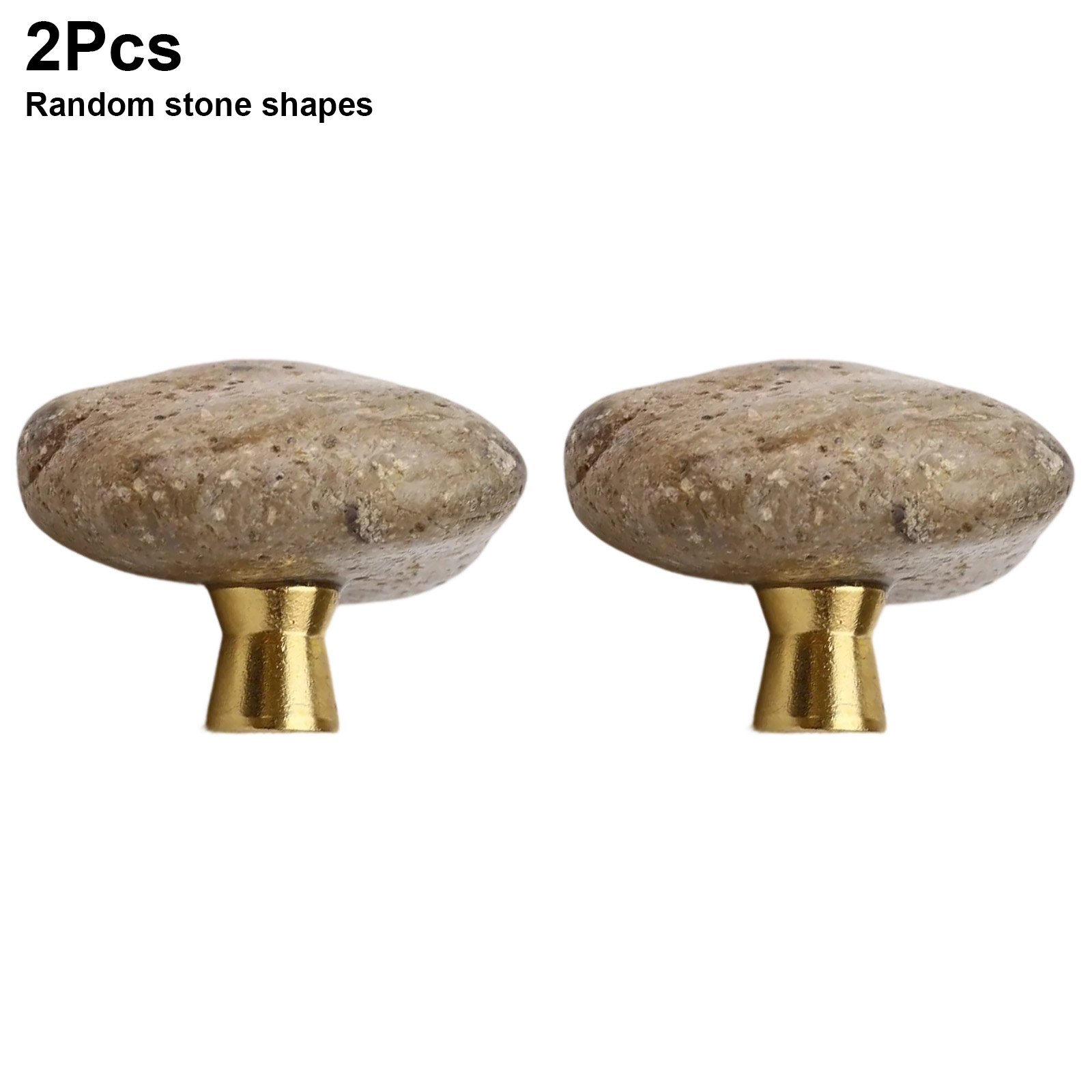 2 pçs único criativo pedra nat - Unique Furniture Hardware avaliação e preço