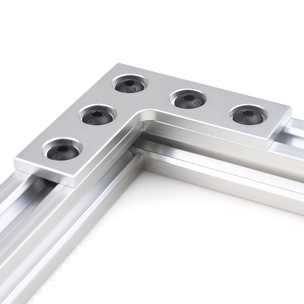 2 Peças/lote Conector de Canto - Corner Bracket Angle avaliação e preço