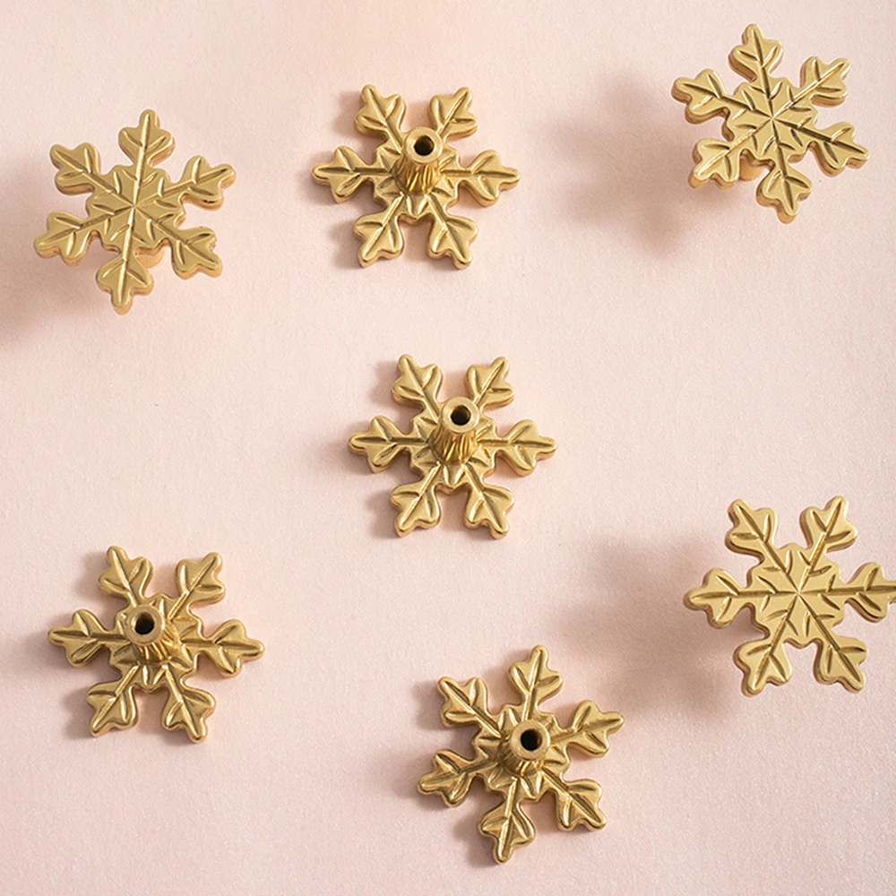Snowflake Brass Cabinet Door K - Unique Furniture Hardware avaliação e preço