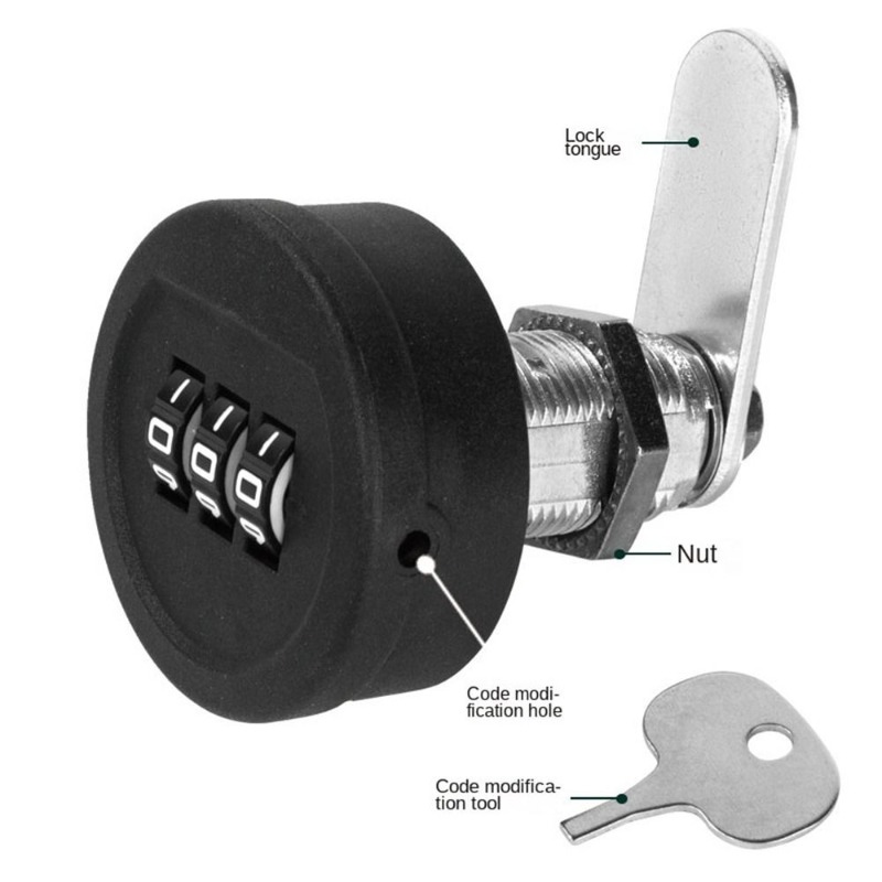 Fechadura com senha para gavet - Furniture Hardware Locks avaliação e preço