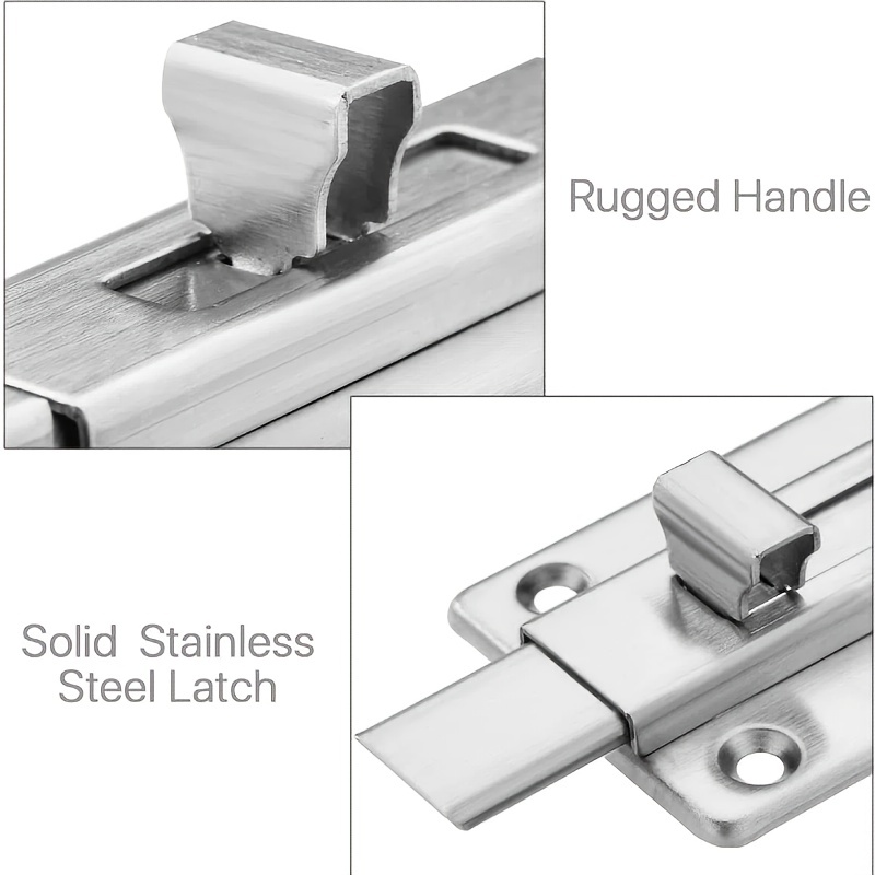 Trilhos de Porta em Aço Inoxid - Barrel Bolt Slide avaliação e preço