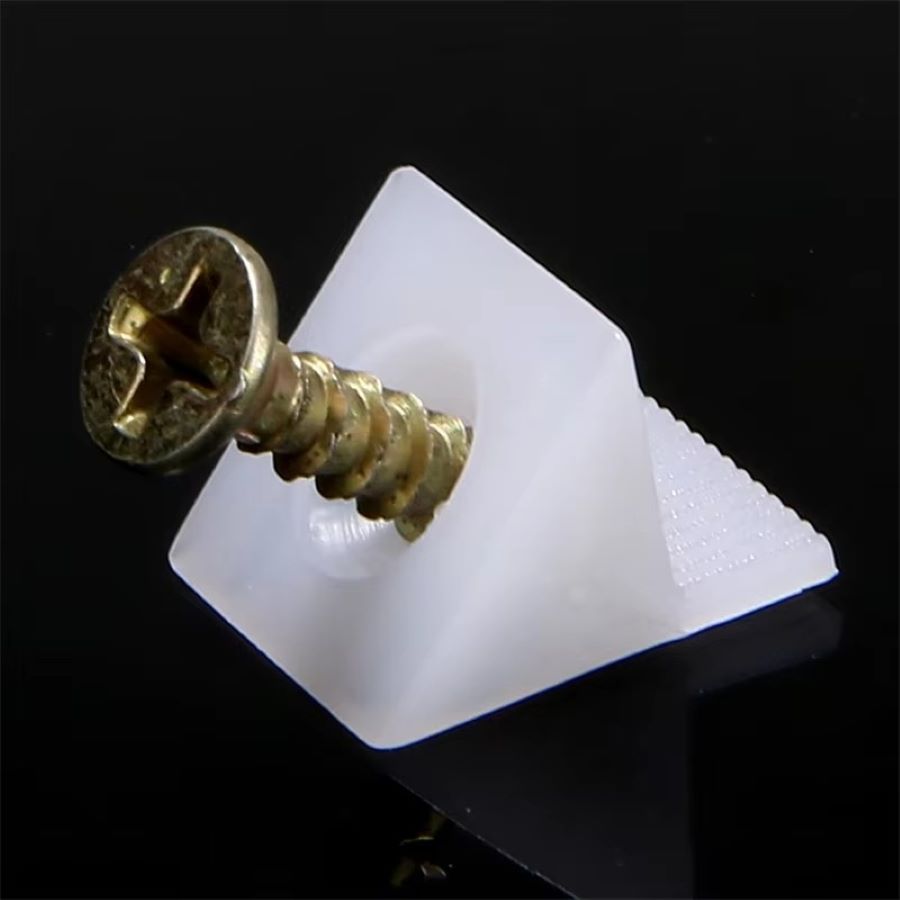 50/100 peças de Cunhas de Repa - Corner Bracket Angle avaliação e preço